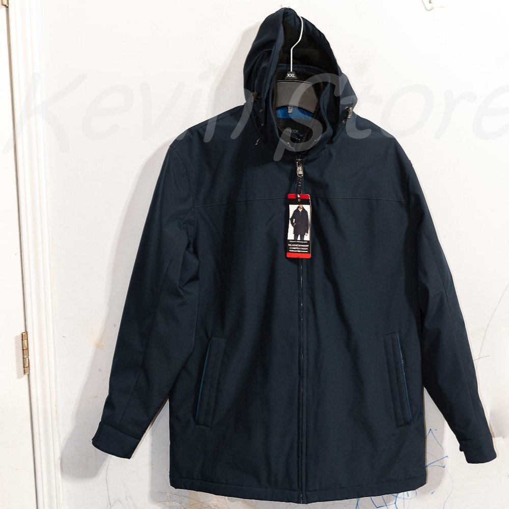 Navy NWT Weatherproof Men's‎ Stretch Tech Jacket